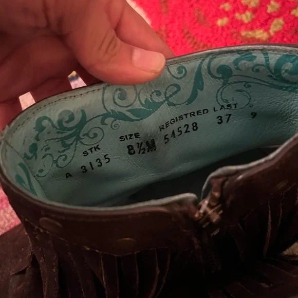 Corral Fringe Ankle Boots - Picture 3 of 7